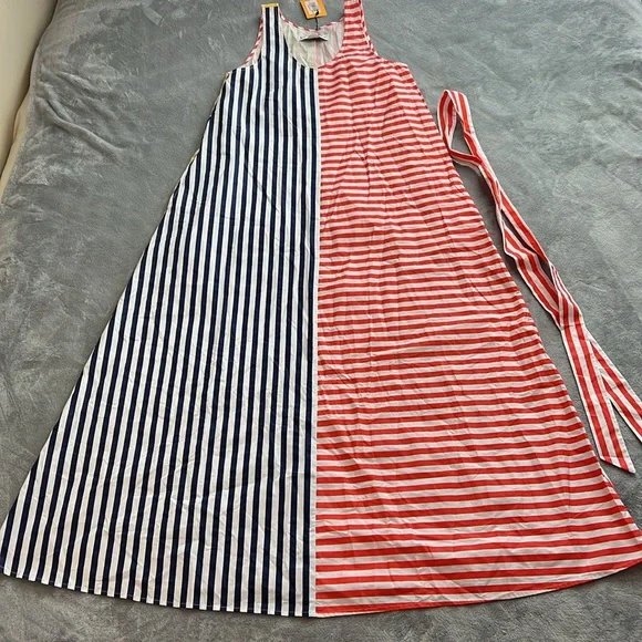 🎯NWT L.F. Markey Multi Stripe Ryder Dress Size 4 - Picture 9 of 17